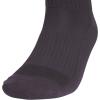 imageadidas Pure Training High Quarter Sports Performance Socks 2PairAurora BlackTurbo Pink