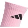 imageadidas Pure Training High Quarter Sports Performance Socks 2PairTrue PinkBlack
