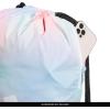 imageadidas Ready Sackpack Drawstring Backpack for Women and Men Lightweight Small Gym Bag BlackGold Metallic One SizeDazed Gradient Clear SkyWhite