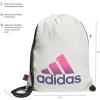 imageadidas Ready Sackpack Drawstring Backpack for Women and Men Lightweight Small Gym Bag BlackGold Metallic One SizeOff WhitePulse Magenta PinkPreloved Ink Blue