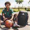 imageadidas Select Basketball Backpack for Men and Women Premium Sports Bag BlackPure Teal Green One SizeBlack