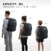 imageadidas Select Basketball Backpack for Men and Women Premium Sports Bag BlackPure Teal Green One SizeBlack