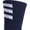 imageadidas Select Basketball Crew Socks 1 pair for team sports boys girls men womenCollegiate NavyWhite