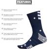 imageadidas Select Basketball Crew Socks 1 pair for team sports boys girls men womenCollegiate NavyWhite