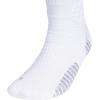 imageadidas Select Basketball Crew Socks 1 pair for team sports boys girls men womenWhiteLight Onix Grey2