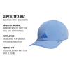 imageadidas Superlite Athletic Caps Running Hat MenBlue FusionHires Blue30