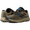 imageadidas Terrex Two Flow Trail Running Shoes MensFocus OliveCore BlackBlue Rush