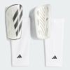 imageadidas Tiro League ShinguardWhiteBlackSilver Metallic