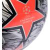 imageadidas UEFA Champions League Soccer BallSilver MetallicSolar RedBlack