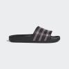 imageadidas Unisex Adult Adilette Aqua SlideBlackMatte Purple MetallicBlack