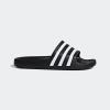 imageadidas Unisex Adult Adilette Aqua SlideBlackWhiteBlack