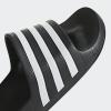imageadidas Unisex Adult Adilette Aqua SlideBlackWhiteBlack