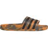imageadidas Unisex Adult Adilette Aqua SlideCharcoalBlackFocus Orange