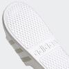 imageadidas Unisex Adult Adilette Aqua SlideCloud WhitePlatinum MetallicCloud