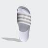 imageadidas Unisex Adult Adilette Aqua SlideCloud WhitePlatinum MetallicCloud