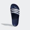 imageadidas Unisex Adult Adilette Aqua SlideDark BlueWhiteDark Blue