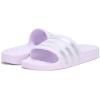 imageadidas Unisex Adult Adilette Aqua SlideIce LavenderMatte SilverMatte Silver