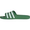 imageadidas Unisex Adult Adilette Aqua SlidePreloved GreenWhitePreloved Green