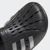 imageadidas Unisex Adult Adilette Clog Slide SandalCore BlackSilver MetallicCore Black