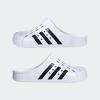 imageadidas Unisex Adult Adilette Clog Slide SandalFootwear WhiteCore BlackFootwear White