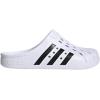 imageadidas Unisex Adult Adilette Clog Slide SandalFootwear WhiteCore BlackFootwear White