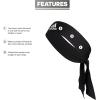 imageadidas Unisex Alphaskin Tie Workout Headband for Women and Men Mesh MoistureWicking Sports Headbands for Girls and BoysBlackWhite
