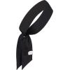 imageadidas Unisex Alphaskin Tie Workout Headband for Women and Men Mesh MoistureWicking Sports Headbands for Girls and BoysBlackWhite2