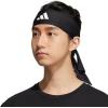 imageadidas Unisex Alphaskin Tie Workout Headband for Women and Men Mesh MoistureWicking Sports Headbands for Girls and BoysBlackWhite2