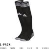 imageadidas Unisex Copa Zone Soccer Socks for Men and Women Over The CalfBlackWhite
