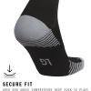 imageadidas Unisex Copa Zone Soccer Socks for Men and Women Over The CalfBlackWhiteMulti