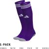 imageadidas Unisex Copa Zone Soccer Socks for Men and Women Over The CalfCollegiate PurpleWhite