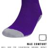 imageadidas Unisex Copa Zone Soccer Socks for Men and Women Over The CalfCollegiate PurpleWhite