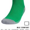 imageadidas Unisex Copa Zone Soccer Socks for Men and Women Over The CalfGreenWhite