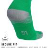 imageadidas Unisex Copa Zone Soccer Socks for Men and Women Over The CalfGreenWhite