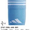 imageadidas Unisex Copa Zone Soccer Socks for Men and Women Over The CalfLight BlueWhite