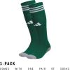 imageadidas Unisex Copa Zone Soccer Socks for Men and Women Over The CalfTeam Dark GreenWhite