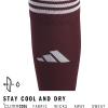 imageadidas Unisex Copa Zone Soccer Socks for Men and Women Over The CalfTeam MaroonWhite