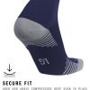 imageadidas Unisex Copa Zone Soccer Socks for Men and Women Over The CalfTeam Navy BlueWhite