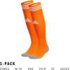 imageadidas Unisex Copa Zone Soccer Socks for Men and Women Over The CalfTeam OrangeWhite