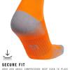 imageadidas Unisex Copa Zone Soccer Socks for Men and Women Over The CalfTeam OrangeWhite