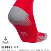 imageadidas Unisex Copa Zone Soccer Socks for Men and Women Over The CalfTeam Power RedWhite