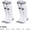imageadidas Unisex Copa Zone Soccer Socks for Men and Women Over The CalfWhiteBlackMulti