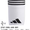 imageadidas Unisex Copa Zone Soccer Socks for Men and Women Over The CalfWhiteBlackMulti
