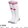 imageadidas Unisex Copa Zone Soccer Socks for Men and Women Over The CalfWhiteTeam Power Red