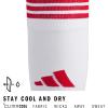 imageadidas Unisex Copa Zone Soccer Socks for Men and Women Over The CalfWhiteTeam Power Red
