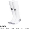 imageadidas Unisex Copa Zone Soccer Socks for Men and Women Over The CalfWhiteWhite