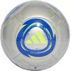 imageadidas Unisex Messi Club Soccer BallSilver MetallicLucid BlueSolar Yellow