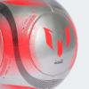 imageadidas Unisex Messi Club Soccer BallSilver MetallicLucid RedBlack