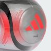 imageadidas Unisex Messi Club Soccer BallSilver MetallicLucid RedBlack