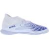 imageadidas Unisex Predator Edge3 Indoor Soccer Shoe  Kids Soccer CleatCloud WhiteHires BlueCloud White